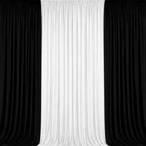 3m 3-Panel Draping Black & White