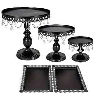 Black Dessert Set of 5 