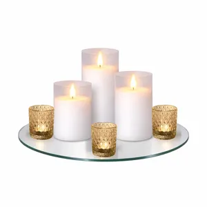 Serene Candle Glow Centerpiece