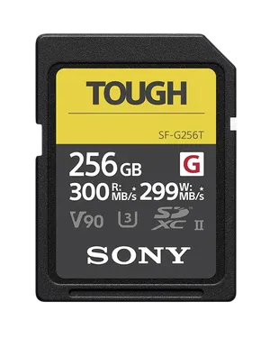 SONY-G series TOUGH 256GB SD Card