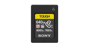 SONY-M Series CF express 640GB Type A Memory Card