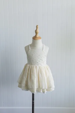 Love and Grow Cream Sea Princess Tunic Set