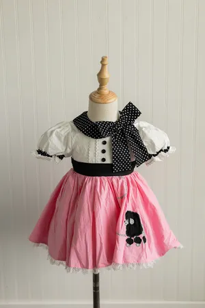 Bitty Bundles of Joy 50's Poodle Dress