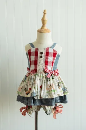 Bitty Bundles of Joy Farm Tunic Set