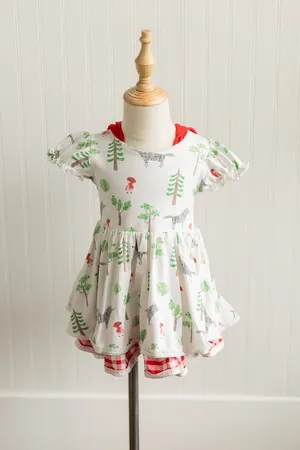 Girl August Little Red Riding Hood Dress