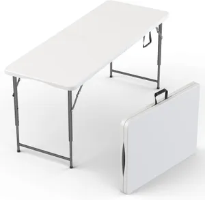 Kids Adjustable Folding Table Rental — 5.5ft | Birthday Parties & Events | Treasure Coast FL