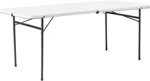 6ft Folding Table Rental — Seats 6-8 Guests