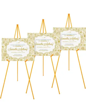 Easel stand gold