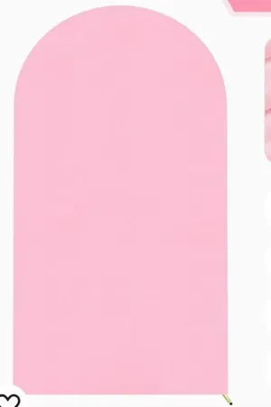 Backdrop cover pink