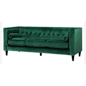 Emerald Velvet Hendrix Sofa