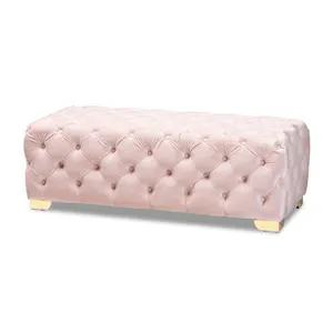 Blush Ottoman