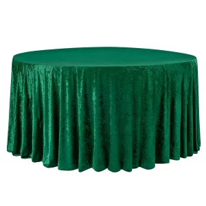 Emerald Velvet Tablecloth