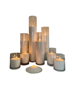 Sand Wax Candle Set