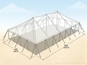 40x60 Pole Tent