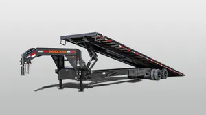 40' MAXX-D TDX 2.0 Gooseneck Fully Hydraulic Tilt Deck, Container Trailer, GVWR 30,000 Lbs, Hydraulic Brakes, Hydraulic Jacks / Landing Gear, 20,000 Lbs Payload