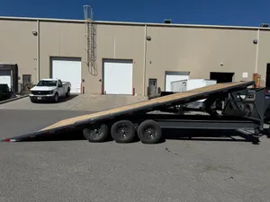26' Lamar Gooseneck, Tilt Deck, Deckover, 21,000 Lbs GVWR