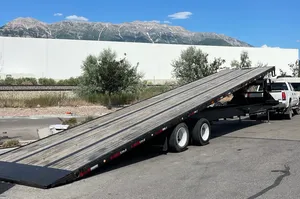 40' MAXX-D TDX 1.0 Gooseneck Fully Hydraulic Tilt Deck, Container Trailer, GVWR 30,000 Lbs, Hydraulic Brakes, Hydraulic Jacks / Landing Gear, 20,000 Lbs Payload