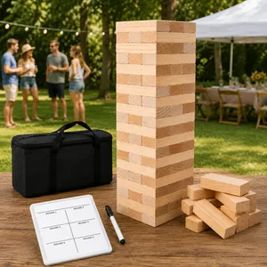 Tumbling Tower Game with Carry Bag