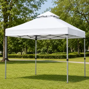 10' × 10' EZ Pop-Up White Canopy