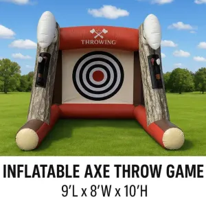 Inflatable Axe Throwing 