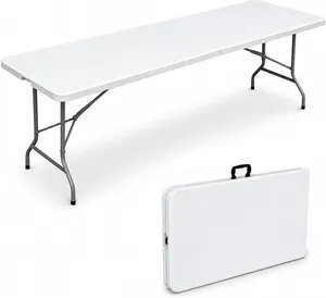 8Ft Foldable Table