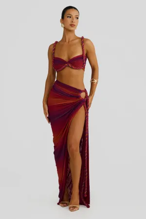 MELANI THE LABEL OMBRE SET