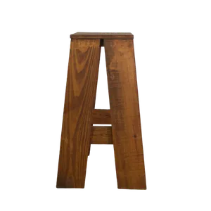 WOODEN GARDEN BARSTOOL