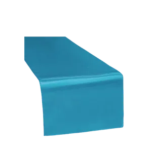 SATIN TABLE RUNNER - TEAL 