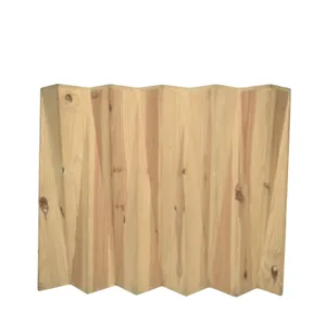 NEW 5ft ZIG WOODEN BAR COUNTER - NATURAL 