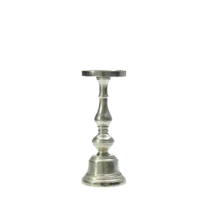 ATHENA CANDLEHOLDER - SILVER (S)