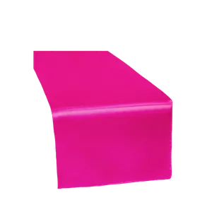 SATIN TABLE RUNNER - FUCHSIA PINK