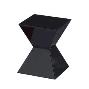 GEO ACCENT TABLE - BLACK 