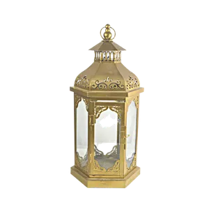 MOROCCAN LANTERN - GOLD (S) 12
