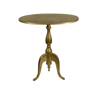 ALYSON ACCENT TABLE - GOLD 
