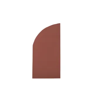 NEW 5ft HALF ROUND HALF ROUND WOODEN BACKDROP 5ft x 30ft