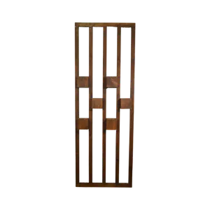 WOODEN PLANTER WALL/BACKDROP - BROWN 8ft x 3ft