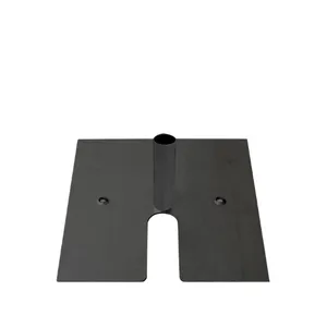 NEW PIPE & DRAPE BASE PLATE - Black