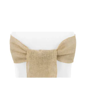 BURLAP CHAIR SASH