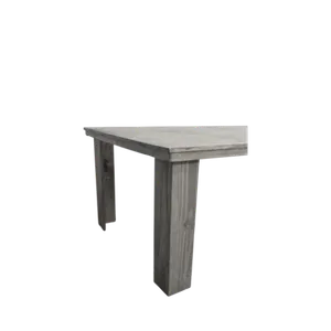 8ft WOODEN DINING TABLE - GREY 8ft x 4ft