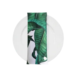 POLYESTER BEVERLY TABLE NAPKIN - TROPICAL