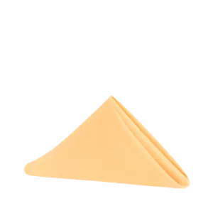 SATIN TABLE NAPKIN - LIGHT PEACH 