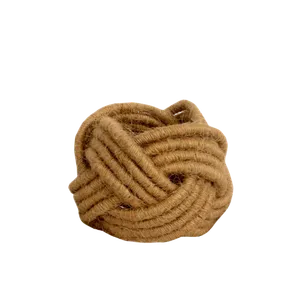 JUTE NAPKIN RING HOLDER 