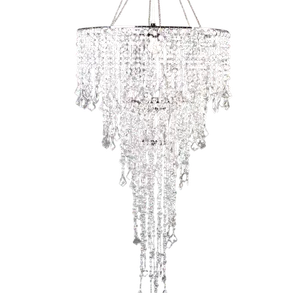 BEADED ANASTASIA CHANDELIER - CLEAR 30
