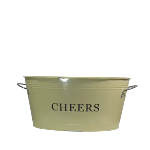 CHEERS METAL DRINKS BIN