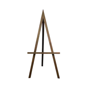 WOODEN EASEL - BROWN 