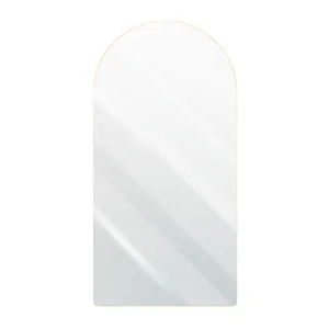 5.5ft ARCHED MIRROR - Gold or Black (68