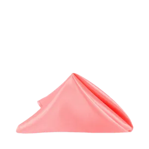 SATIN TABLE NAPKIN - CORAL