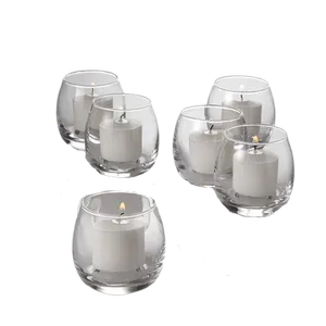 VOTIVE CANDLEHOLDER - CLEAR 