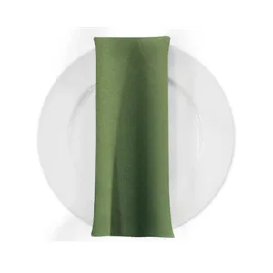 POLYESTER TABLE NAPKIN - WILLOW GREEN