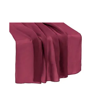 CHIFFON TABLE RUNNER - MULBERRY/BURGUNDY